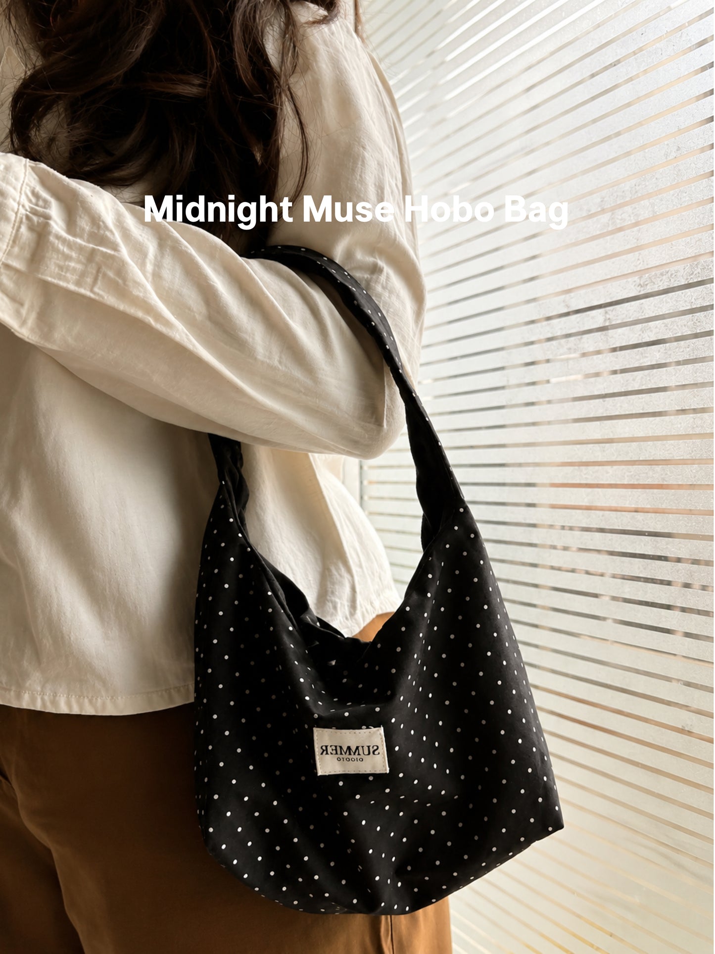 Midnight Muse Hobo Bag