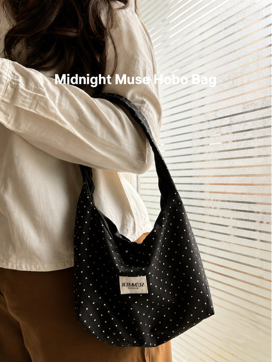 Midnight Muse Hobo Bag